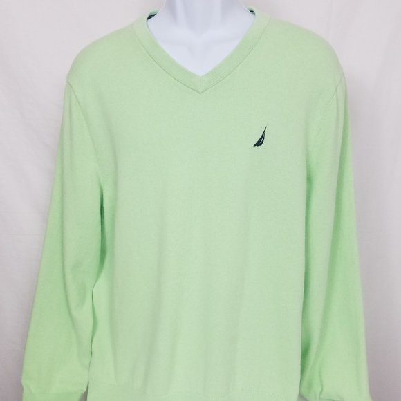 Mens NAUTICA Navtech V-neck Sweater - Picture 9 of 9